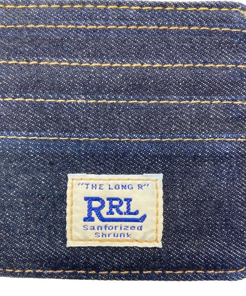 RRL（ダブルアールエル）RRL (ダブルアールエル) 2つ折り財布 インディゴの古着・服飾アイテム
