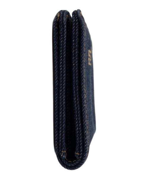 RRL（ダブルアールエル）RRL (ダブルアールエル) 2つ折り財布 インディゴの古着・服飾アイテム