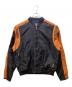 HARLEY-DAVIDSON（ハーレーダビッドソン）の古着「レーシングジャケット」｜ブラック×オレンジ