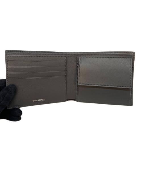 BALENCIAGA（バレンシアガ）BALENCIAGA (バレンシアガ) 2つ折り財布 グレーの古着・服飾アイテム
