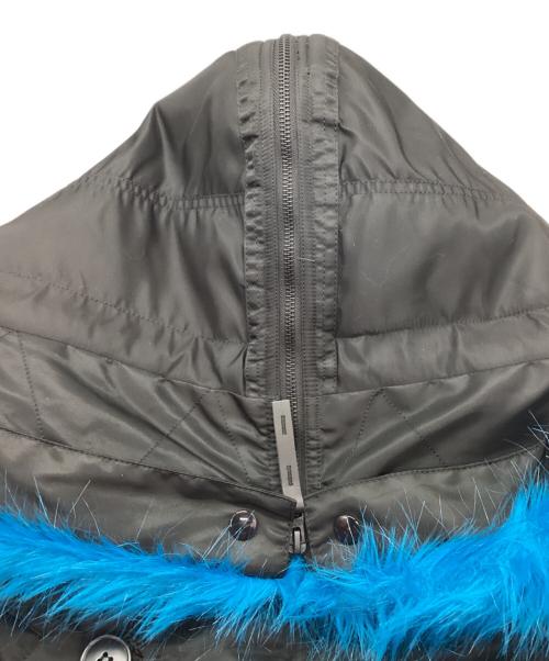 ALPHA（アルファ）ALPHA (アルファ) X-GIRL (エックスガール) N-2Bジャケット ブラック×ブルー サイズ:Mの古着・服飾アイテム