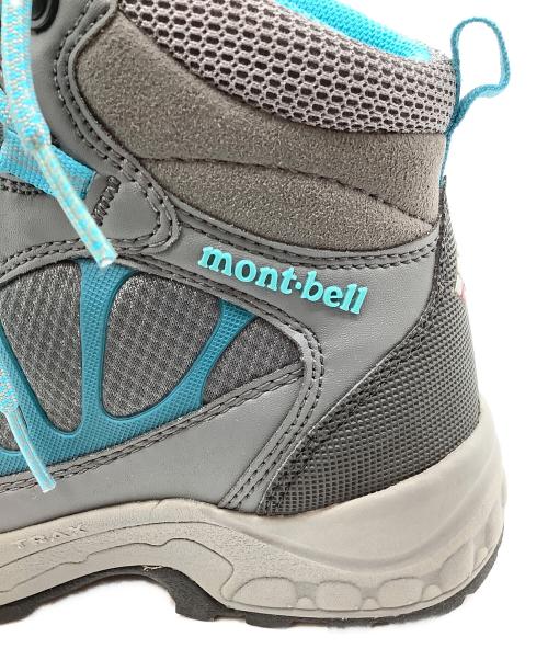 mont-bell（モンベル）mont-bell (モンベル) トレッキングブーツ グレー×スカイブルー サイズ:22cmの古着・服飾アイテム