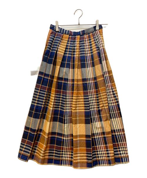 URBAN RESEARCH DOORS（アーバンリサーチドアーズ）URBAN RESEARCH DOORS (アーバンリサーチドアーズ) スカート ブラウン サイズ:Mの古着・服飾アイテム