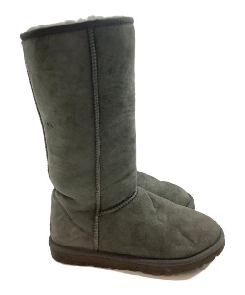 UGG（アグ）UGG (アグ) ムートンブーツ グレー サイズ:24の古着・服飾アイテム