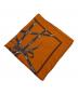 HERMES (エルメス) シルクスカーフ/カレ45 オレンジ：10000円