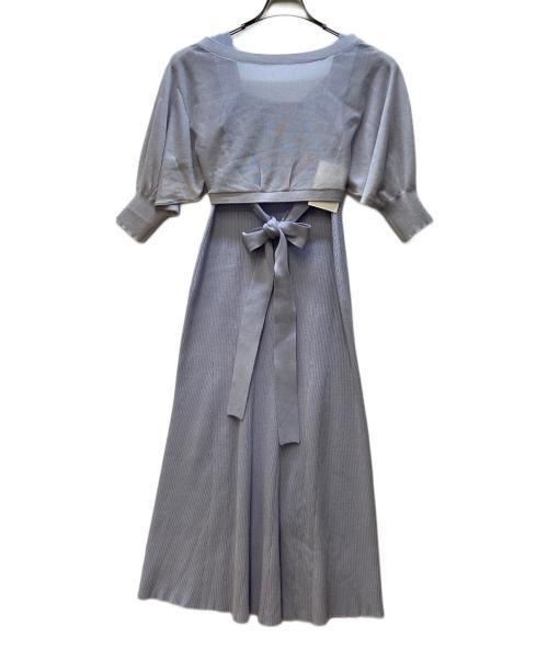 MERCURY DUO（マーキュリーデュオ）MERCURY DUO (マーキュリーデュオ) セットアップワンピース パープル サイズ:Sの古着・服飾アイテム