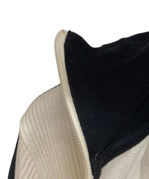 adidas（アディダス）adidas (アディダス) トラックジャケット アイボリー×ブラック サイズ:2XLの古着・服飾アイテム