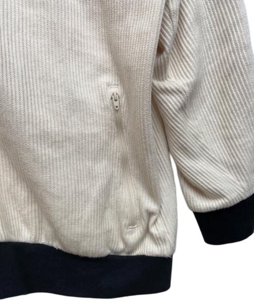 adidas（アディダス）adidas (アディダス) トラックジャケット アイボリー×ブラック サイズ:2XLの古着・服飾アイテム