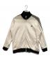 adidas（アディダス）の古着「トラックジャケット」｜アイボリー×ブラック