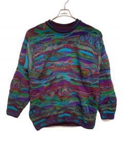 中古・古着通販】Coogi (クージー) 3D厚手ニット マルチカラー サイズ