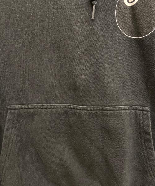 stussy（ステューシー）stussy (ステューシー) プルオーバーパーカー ブラック サイズ:Lの古着・服飾アイテム