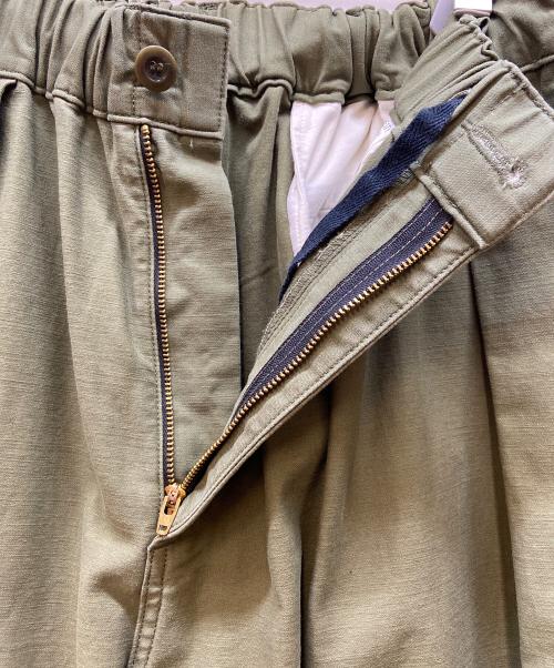 HARVESTY（ハーベスティー）HARVESTY (ハーベスティー) サーカスパンツ オリーブ サイズ:1の古着・服飾アイテム