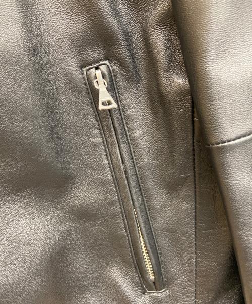 BEAMS HEART（ビームスハート）BEAMS HEART (ビームスハート) ライダースジャケット ブラック サイズ:Lの古着・服飾アイテム