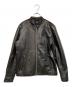 BEAMS HEART（ビームスハート）の古着「ライダースジャケット」｜ブラック