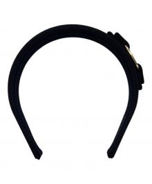 Salvatore Ferragamo（サルヴァトーレ フェラガモ）の古着「カチューシャ」｜ブラック