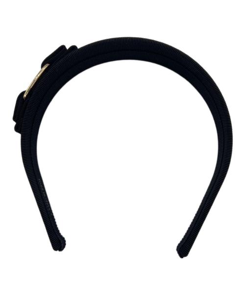 Salvatore Ferragamo（サルヴァトーレ フェラガモ）Salvatore Ferragamo (サルヴァトーレ フェラガモ) カチューシャ ブラックの古着・服飾アイテム