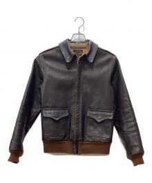 THE REAL McCOY'S（ザ・リアルマッコイズ）の古着「レザージャケット」｜ブラウン