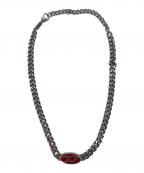 DIESELディーゼル）の古着「チェーンネックレス」｜シルバーカラー