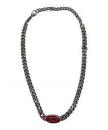 DIESEL（ディーゼル）の古着「チェーンネックレス」｜シルバーカラー