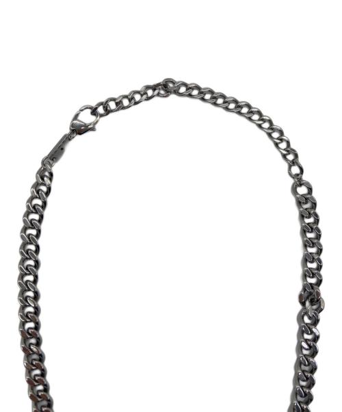 DIESEL（ディーゼル）DIESEL (ディーゼル) チェーンネックレス シルバーカラーの古着・服飾アイテム