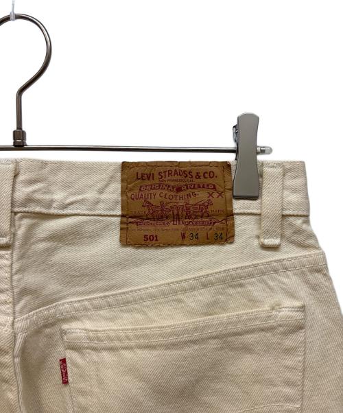 LEVI'S（リーバイス）LEVI'S (リーバイス) デニムパンツ/501/ボタン裏刻印552/MADE IN USA/1993年1月製造 ホワイト サイズ:W34L34の古着・服飾アイテム