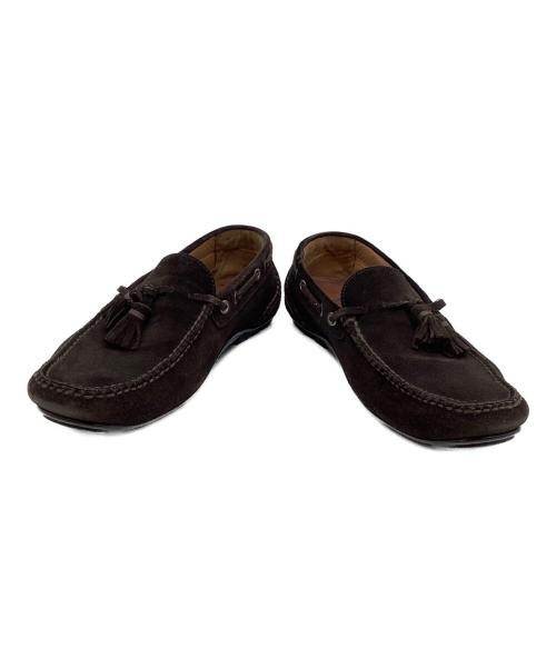 Salvatore Ferragamo（サルヴァトーレ フェラガモ）Salvatore Ferragamo (サルヴァトーレ フェラガモ) タッセルローファー ブラウン サイズ:7の古着・服飾アイテム