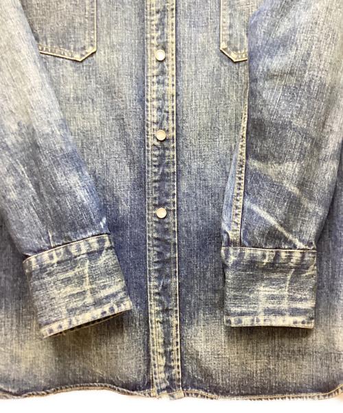 YANUK（ヤヌーク）YANUK (ヤヌーク) デニムシャツ インディゴ サイズ:Lの古着・服飾アイテム