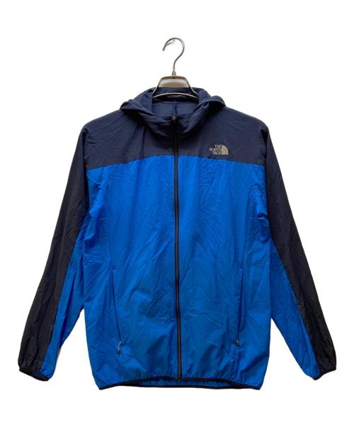 THE NORTH FACE（ザ ノース フェイス）THE NORTH FACE (ザ ノース フェイス) ナイロンジャケット/スワローテイルベントフーディ ブルー×ネイビー サイズ:Mの古着・服飾アイテム