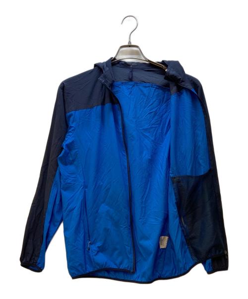 THE NORTH FACE（ザ ノース フェイス）THE NORTH FACE (ザ ノース フェイス) ナイロンジャケット/スワローテイルベントフーディ ブルー×ネイビー サイズ:Mの古着・服飾アイテム