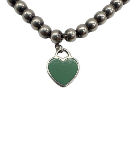 TIFFANY & Co.（ティファニー アンド コー）Tiffany & Co. (ティファニー アンド コー) シルバーブレスレット/リターントゥ/ハートタグビーズの古着・服飾アイテム