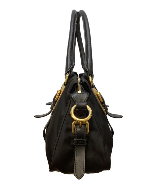 PRADA（プラダ）PRADA (プラダ) 2WAYバッグ ブラックの古着・服飾アイテム