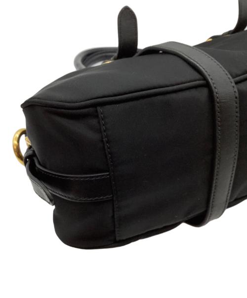 PRADA（プラダ）PRADA (プラダ) 2WAYバッグ ブラックの古着・服飾アイテム