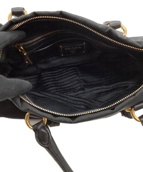 PRADA（プラダ）PRADA (プラダ) 2WAYバッグ ブラックの古着・服飾アイテム