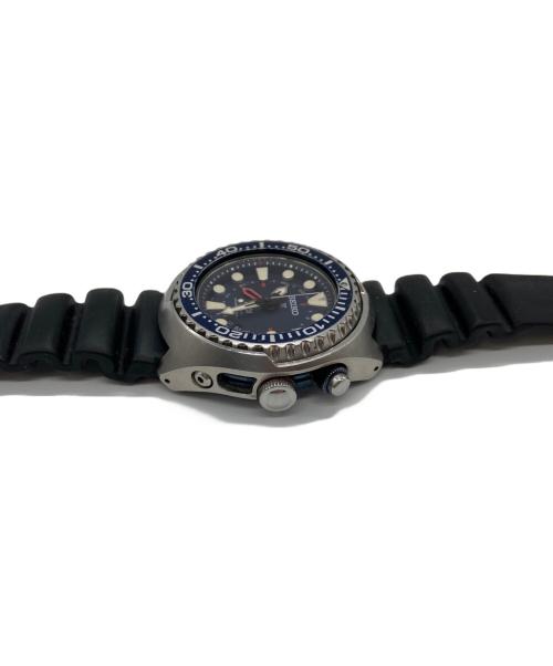 SEIKO（セイコー）SEIKO (セイコー) ダイバーズウォッチ ネイビーの古着・服飾アイテム