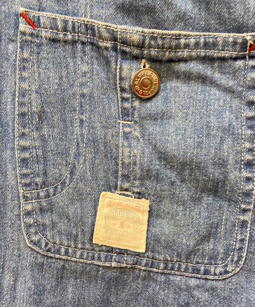 RALPH LAUREN COUNTRY（ラルフローレンカントリー）RALPH LAUREN COUNTRY (ラルフローレンカントリー) デニムシャツ インディゴ サイズ:Mの古着・服飾アイテム