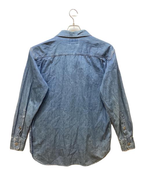 RALPH LAUREN COUNTRY（ラルフローレンカントリー）RALPH LAUREN COUNTRY (ラルフローレンカントリー) デニムシャツ インディゴ サイズ:Mの古着・服飾アイテム