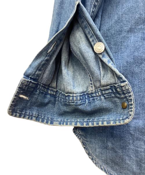 RALPH LAUREN COUNTRY（ラルフローレンカントリー）RALPH LAUREN COUNTRY (ラルフローレンカントリー) デニムシャツ インディゴ サイズ:Mの古着・服飾アイテム