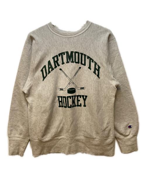 Champion（チャンピオン）Champion (チャンピオン) クルーネックスウェット グレー サイズ:Lの古着・服飾アイテム