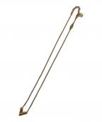 LOUIS VUITTONルイ ヴィトン）の古着「Vネックレス」｜ゴールド