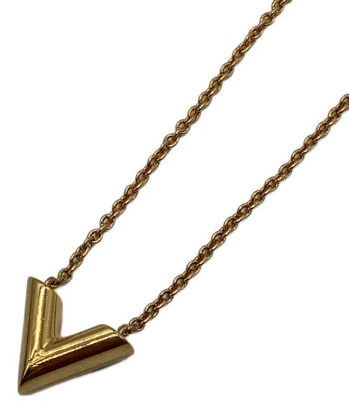 LOUIS VUITTON（ルイ ヴィトン）LOUIS VUITTON (ルイ ヴィトン) Vネックレス ゴールドの古着・服飾アイテム