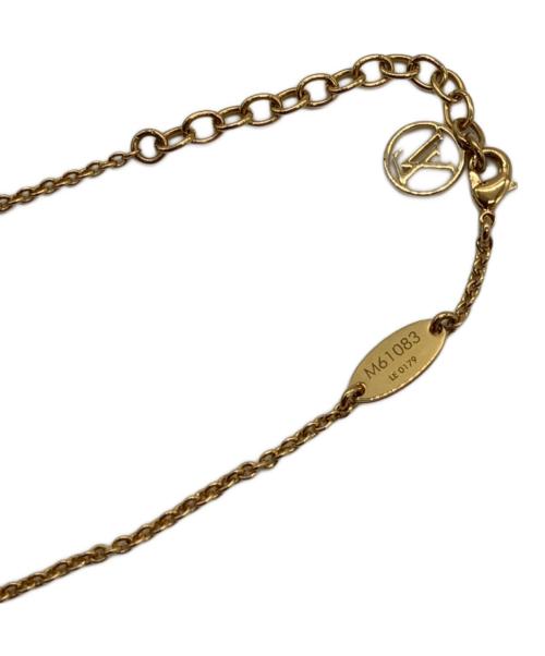 LOUIS VUITTON（ルイ ヴィトン）LOUIS VUITTON (ルイ ヴィトン) Vネックレス ゴールドの古着・服飾アイテム