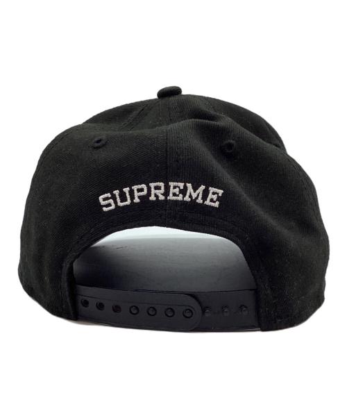 SUPREME（シュプリーム）SUPREME (シュプリーム) New Era (ニューエラ) キャップ ブラックの古着・服飾アイテム