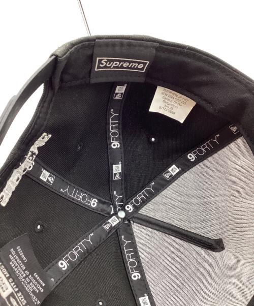 SUPREME（シュプリーム）SUPREME (シュプリーム) New Era (ニューエラ) キャップ ブラックの古着・服飾アイテム