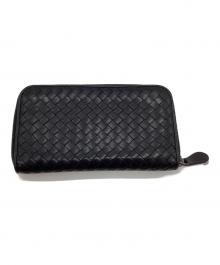BOTTEGA VENETA（ボッテガベネタ）の古着「長財布」｜ブラック