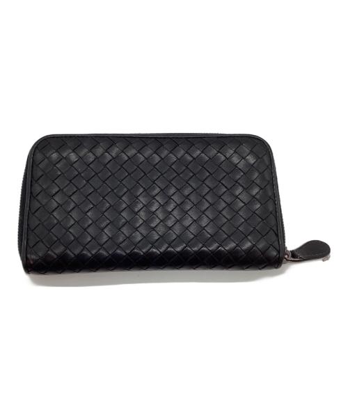BOTTEGA VENETA（ボッテガベネタ）BOTTEGA VENETA (ボッテガベネタ) 長財布 ブラックの古着・服飾アイテム