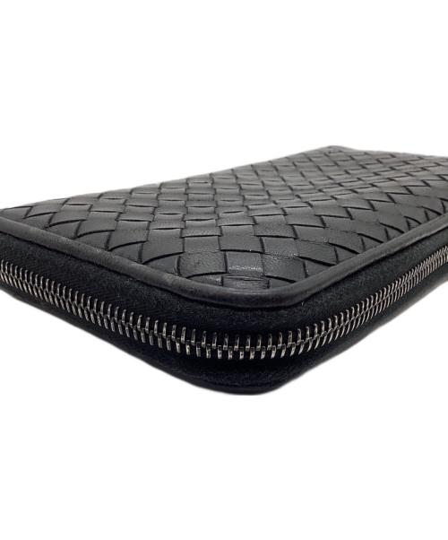 BOTTEGA VENETA（ボッテガベネタ）BOTTEGA VENETA (ボッテガベネタ) 長財布 ブラックの古着・服飾アイテム