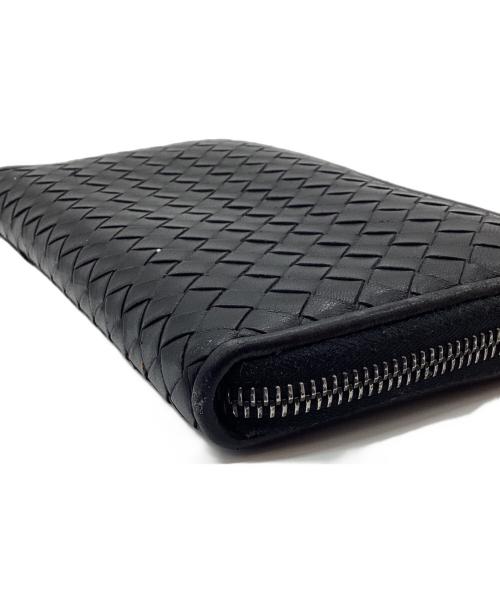 BOTTEGA VENETA（ボッテガベネタ）BOTTEGA VENETA (ボッテガベネタ) 長財布 ブラックの古着・服飾アイテム