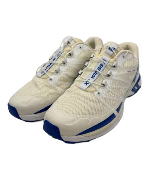 SALOMON（サロモン）SALOMON (サロモン) JJJJound (ジョウンド) ローカットスニーカー/XT-Wings 2 ホワイト×ブルー サイズ:27の古着・服飾アイテム