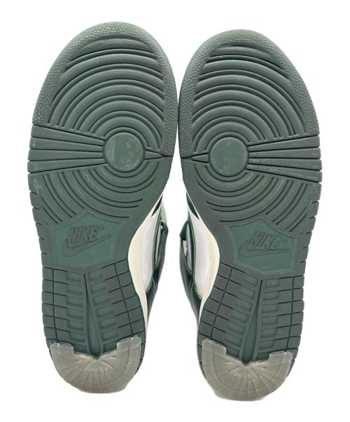 NIKE（ナイキ）NIKE (ナイキ) ハイカットスニーカー/Dunk High グリーン×ホワイト サイズ:27の古着・服飾アイテム
