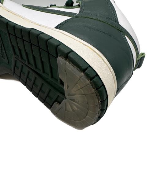 NIKE（ナイキ）NIKE (ナイキ) ハイカットスニーカー/Dunk High グリーン×ホワイト サイズ:27の古着・服飾アイテム